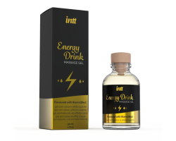 Масажний гель для інтимних зон Intt Energy Drink розігрівальний 30мл