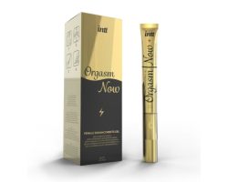 Збуджувальний гель-вібратор для клітора в тубі з вібруючим кінчиком 2-в-1: Intt Orgasm Now 15 мл