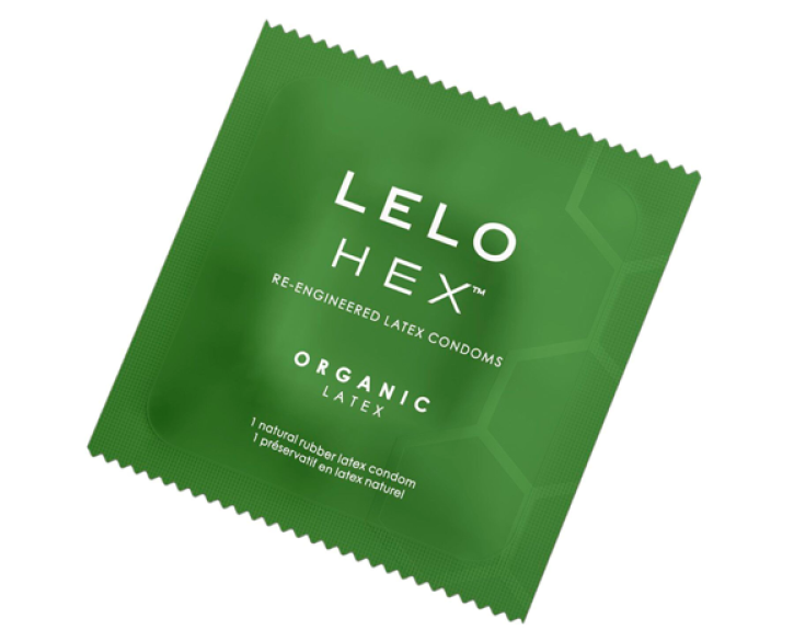 Презервативи LELO HEX Condoms Organic 12 Pack, тонкі та суперміцні