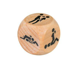 Дерев'яний кубик з позами Adrien Lastic Dice Sexy (1 шт)