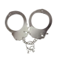 Наручники металеві Adrien Lastic Handcuffs Metallic (поліцейські)