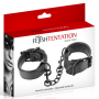 Наручники Fetish Tentation Adjustable Handcuffs, регульовані, знімний ланцюжок з карабінами