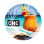 Ароматизований презерватив ONE FlavorWaves Island Punch, 1 шт, запах тропічного коктейлю