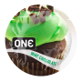 Ароматизований презерватив ONE FlavorWaves Mint Chocolate, 1 шт, зелений, запах м’ятного шоколаду