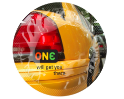 Презерватив ONE Color Sensations ONE will get you there жовтий, гладенький, зі змазкою 1 шт