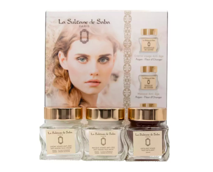 Набір для догляду за обличчям La Sultane de Saba Voyage Delices Face Gift Set Argan and Orange Blossom