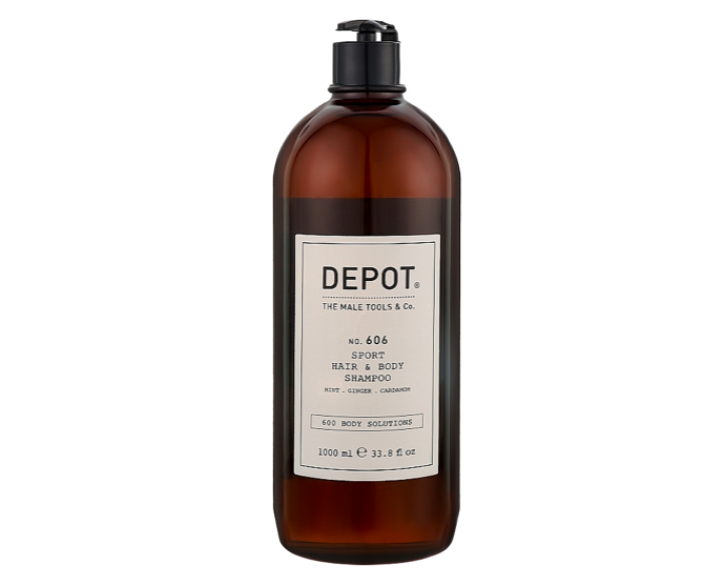 Освіжаючий шампунь для волосся і тіла Depot Hair Cleansings 606 Sport Hair&Body Shampoo 1000ml