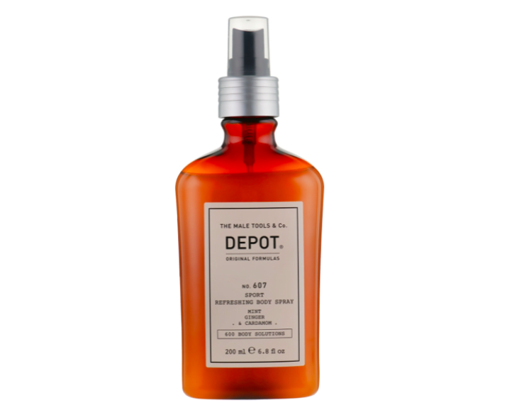 Освіжальний спрей для тіла Depot 607 Sport Refreshing Body Spray 200ml
