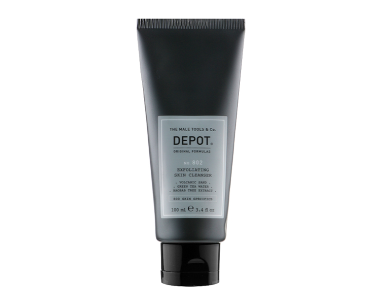 Очищувальний засіб для обличчя й шиї Depot No 802 Exfoliating Skin Cleanser 100ml