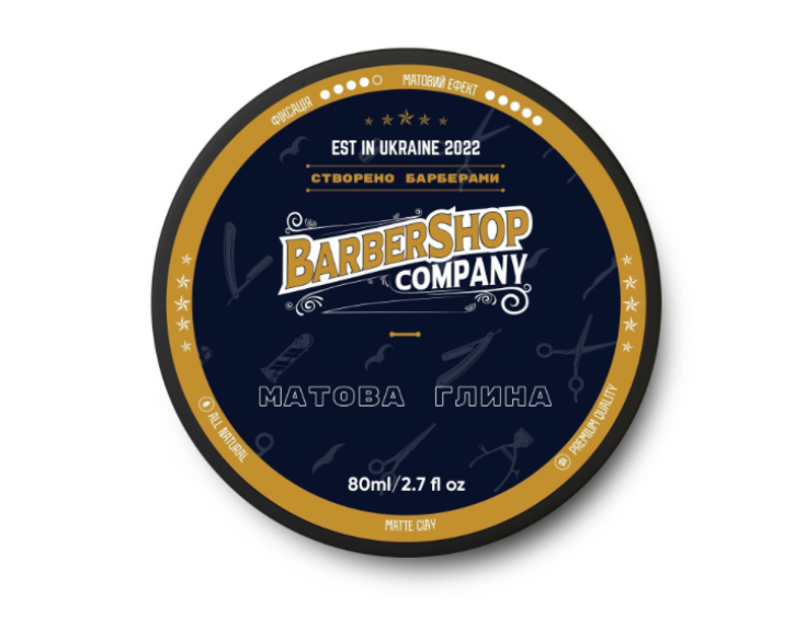 Матова глина TM Barbershop Company 80ml