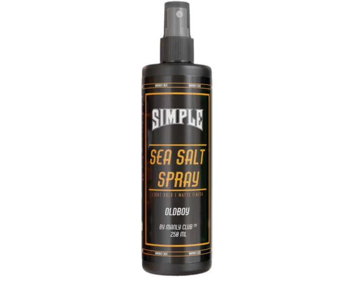 Сольовий спрей для волосся MANLY CLUB SIMPLE Sea Salt SPRAY OLDBOY 250ml