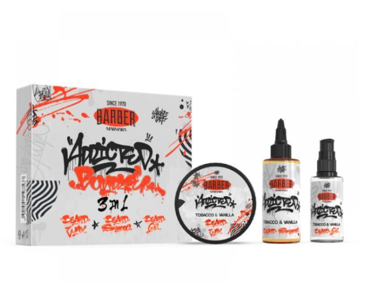 Набір для бороди Marmara Addicted Tobacco & Vanilla Bundle