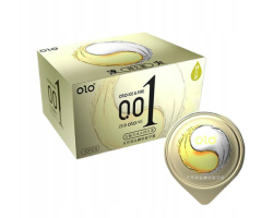 Презервативи латексні Olo Ice Durable 0,01мм з пролонгатором ультратонкі 10 шт