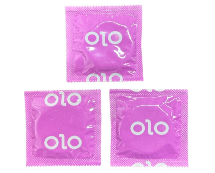Презервативи латексні ультратонкі OLO Ultrathin Oral Sex Полуниця 10 шт 