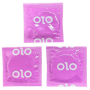 Презервативи латексні ультратонкі OLO Ultrathin Oral Sex Полуниця 10 шт 