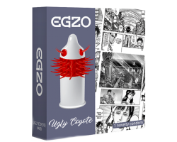 Презервативи латексні EGZO "Ugly Coyote" з вусиками 1шт