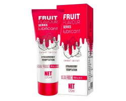 Лубрикант OLO SWEET SECRET зі смаком полуниці на водній основі 120 мл