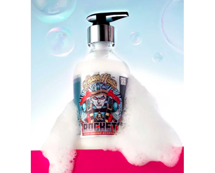 Шампунь чоловічий для волосся професійний Scissor Hands ROCKET 300мл