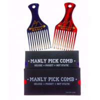 Пластиковий гребінець для волосся MANLY PICK COMB