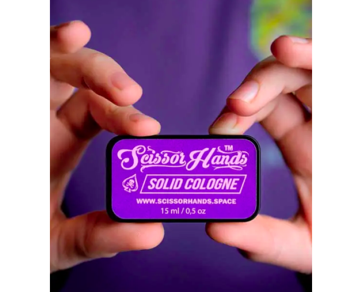Твердий одеколон Purple Scissor Hands 15мл