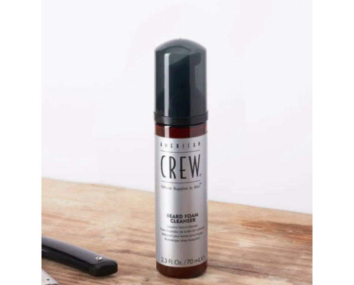 Піна для вусів та бороди American Crew Beard Foam Cleanser 70г
