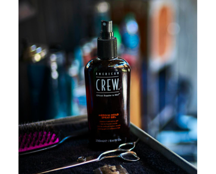 Спрей-гель для укладання American Crew Medium Hold Spray Gel 250 мл