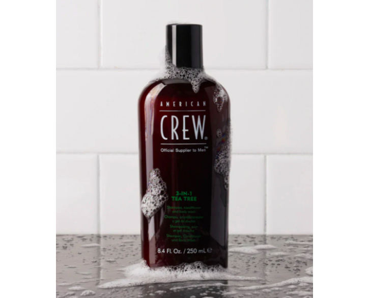 Засіб по догляду за волоссям і тілом American Crew Tea Tree 3-в-1 450 мл