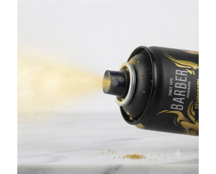 Камуфляж для волосся Marmara BARBER HAIR COLOR SPRAY FAMOUS GOLD 150мл