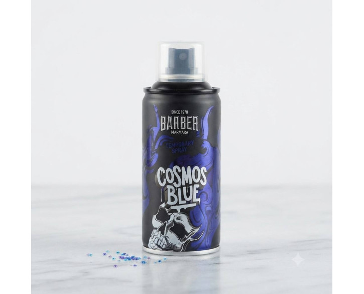 Камуфляж для волосся Marmara BARBER HAIR COLOR SPRAY COSMOS BLUE 150мл