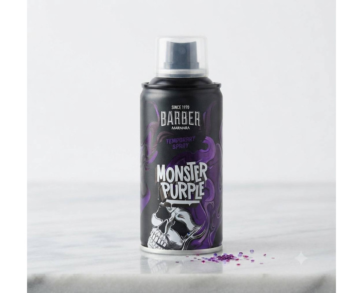 Камуфляж волосся Marmara BARBER HAIR COLOR SPRAY MONSTER PURPLE 150мл