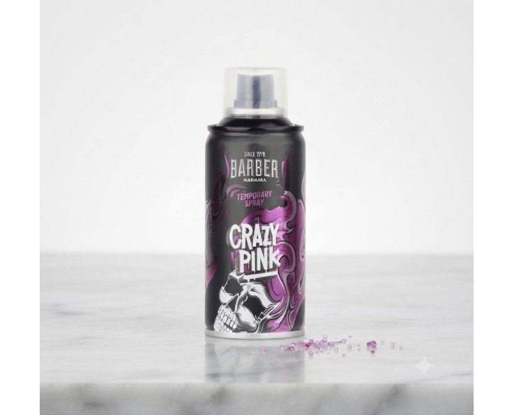 Камуфляж волосся Marmara BARBER HAIR COLOR SPRAY CRAZY PINK 150мл