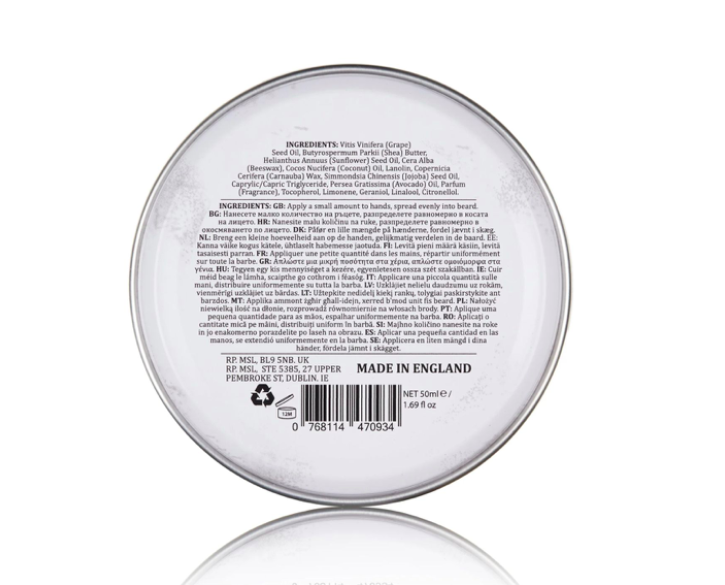 Бальзам для бороди Dapper Dan Premium Beard Balm 50 мл