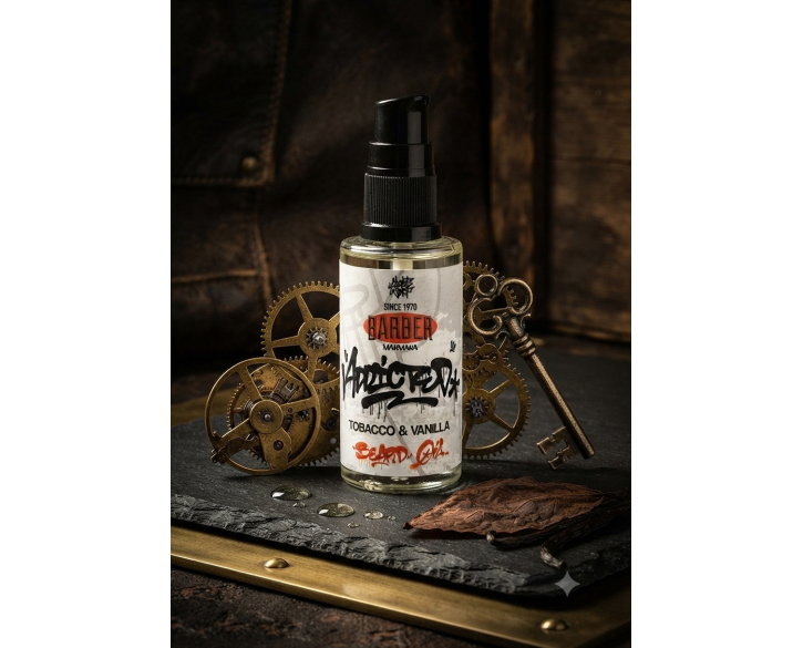 Олія для бороди Marmara Beard Oil Addicted Tobacco & Vanilla 50мл