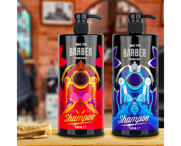Щоденний шампунь для волосся Marmara BARBER SHAMPOO ARGAN 1150мл