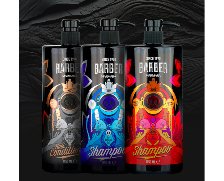 Щоденний шампунь для волосся Marmara BARBER SHAMPOO ARGAN 1150мл