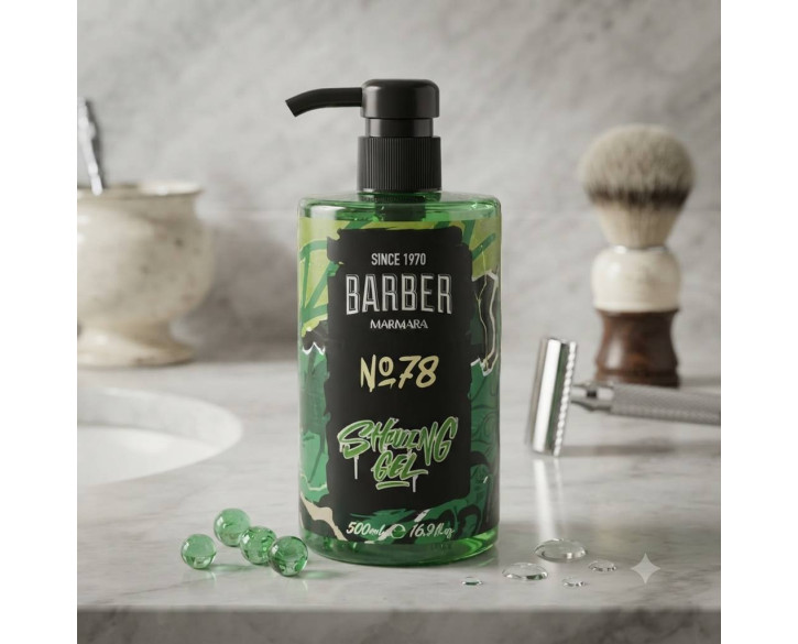 Гель для гоління Marmara BARBER SHAVING GEL NO. 78 1000мл