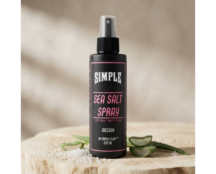 Сольовий спрей SIMPLE Sea Salt Spray Niceguy Manly Club 250мл