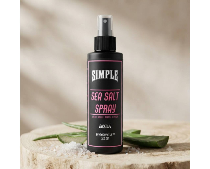 Сольовий спрей SIMPLE Sea Salt Spray Niceguy Manly Club 150мл