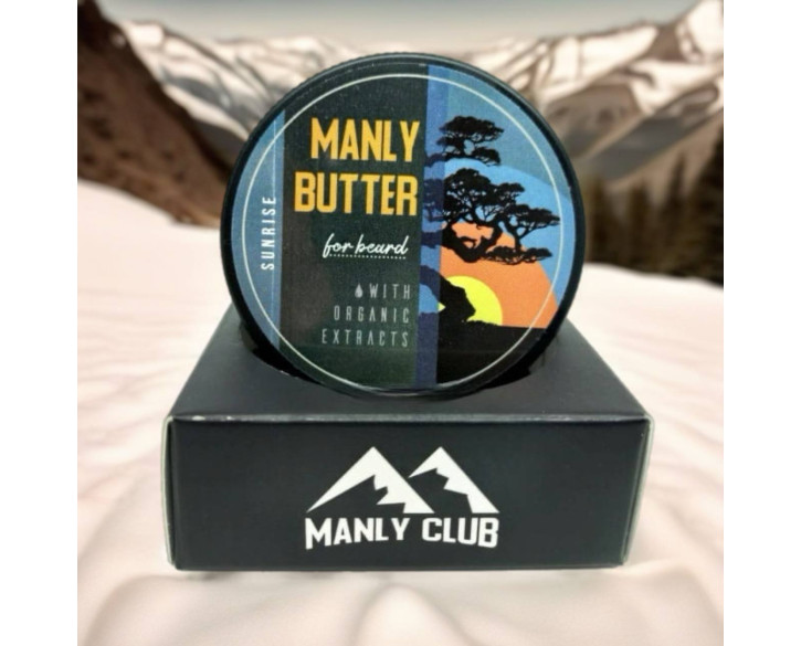 Баттер для бороди MANLY CLUB BUTTER Sunrise 40мл