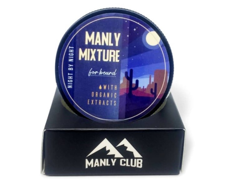 Мікстура для бороди MАNLY CLUB MIXTURE Night by Night 40мл