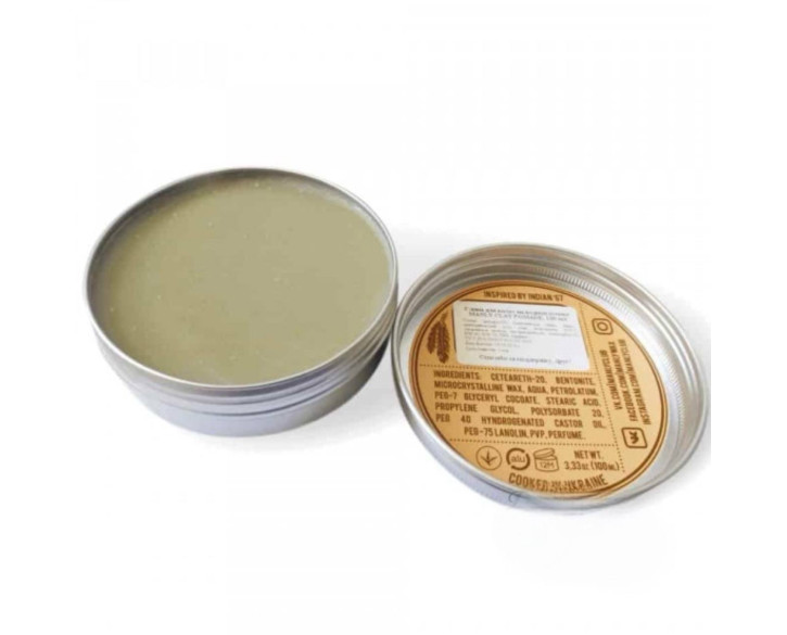 М'яка глина для волосся MANLY CLAY POMADE (INDIAN) 120 мл