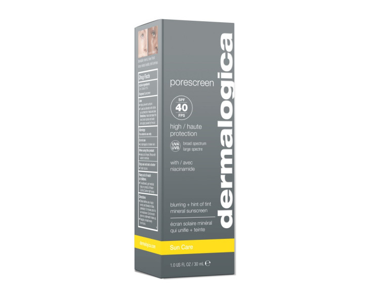Dermalogica PoreScreen SPF40 - Сонцезахисний мінеральний праймер-крем з тонуючим ефектом SPF40, 30 мл