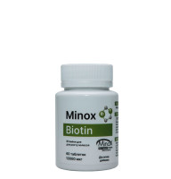 Біотин Minox 10000mcg (60 таблеток)