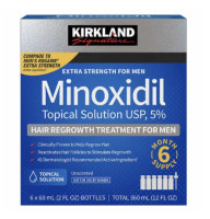 Лосьйон Minoxidil Kirkland Signature 5% 6 флаконів по 60мл
