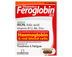 Вітамін B12 Feroglobin, 30 капсул