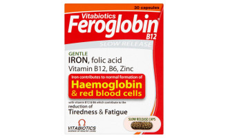 Вітамін B12 Feroglobin, 30 капсул