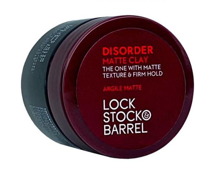 Глина для укладання волосся LOCK STOCK & BARREL Disorder Matte Clay (30g)