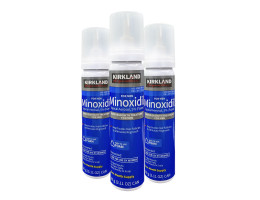 Піна Minoxidil Kirkland Signature 5% 3 флакони по 60 мл
