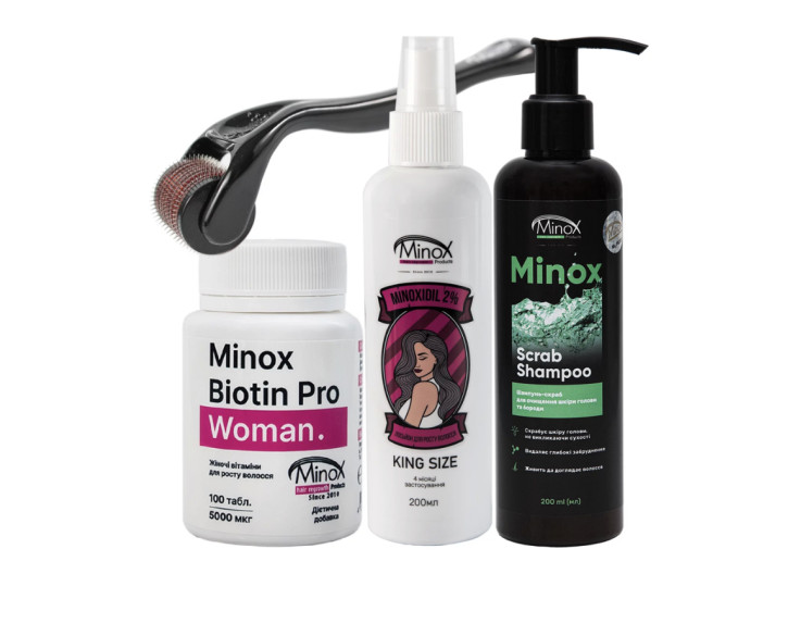 Комплекс для росту волосся прискорений Minox Fast growth