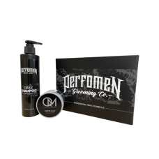 Подарунковий набір для чоловіків PerfomeN Daily Shampoo 250мл + QM Matte Clay 100мл